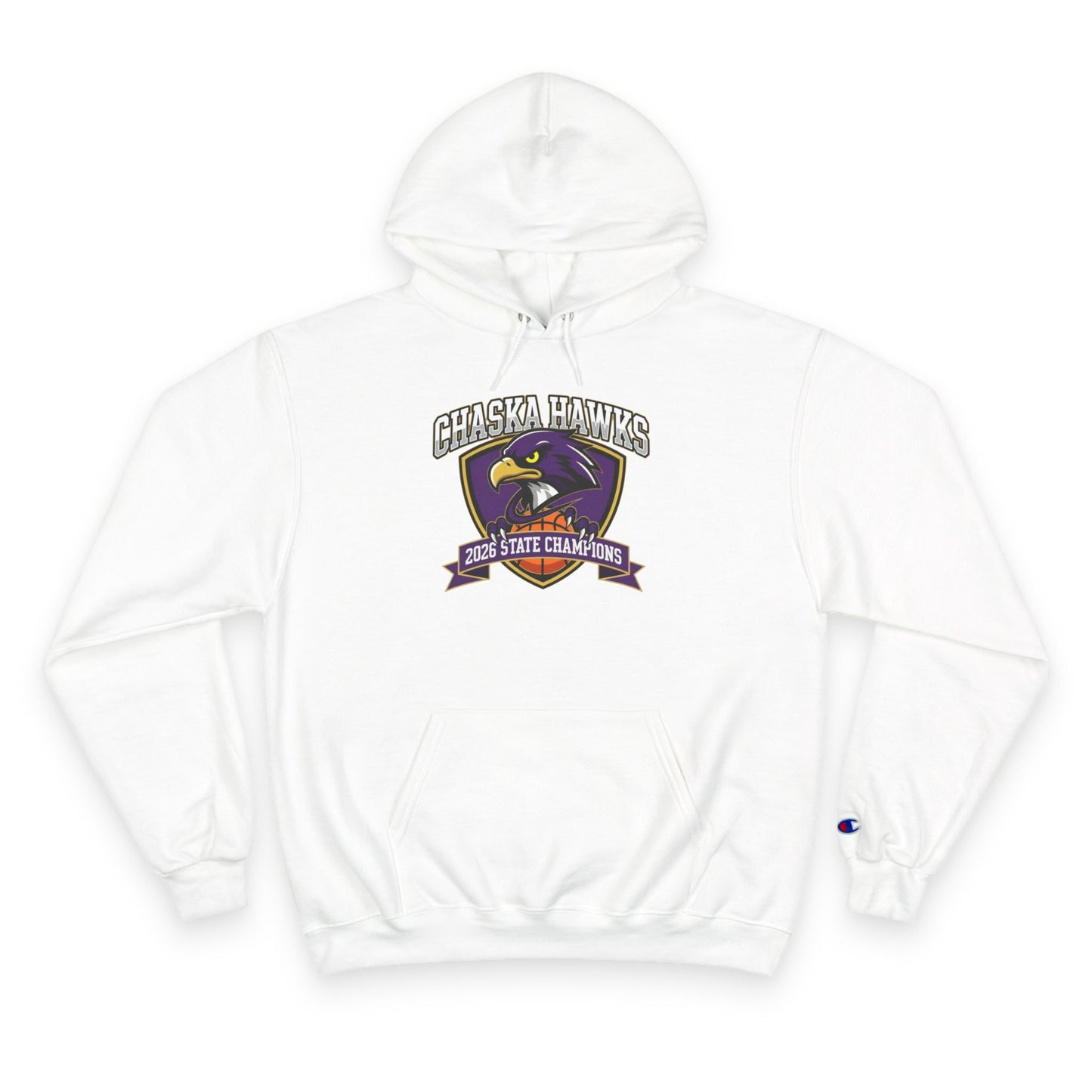 Chaska Hawks Boys Basketball 2026 Championship Hoodie