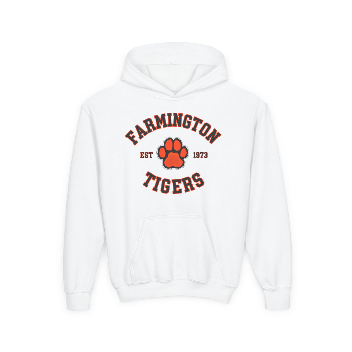 Youth Hoodie — Farmington Tigers School Spirit Pullover