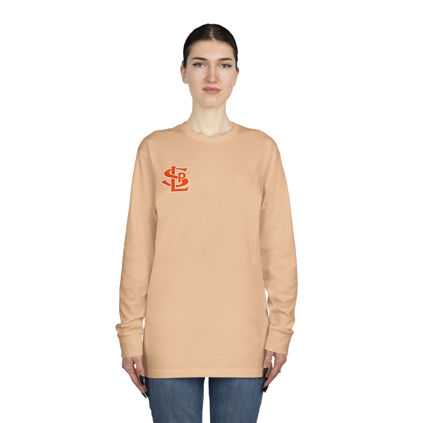 Saint Louis Park Orioles Casual Long Sleeve Crewneck Tee - Perfect for Everyday Wear