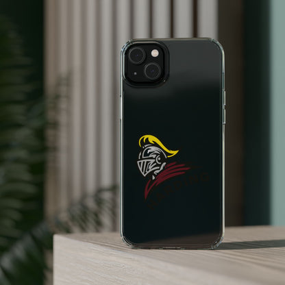 Clear Phone Case with Harding Logo