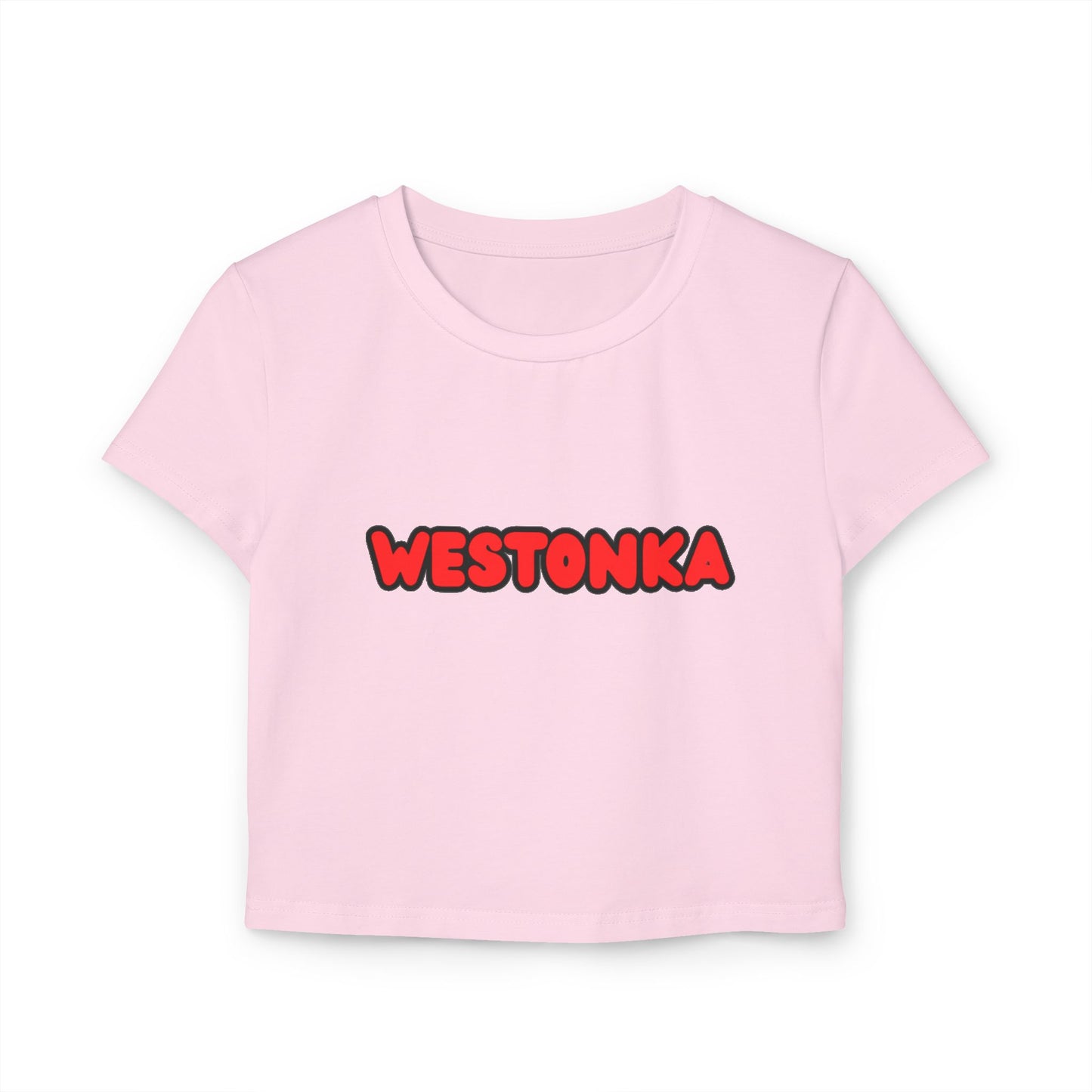 Mound Westonka White Hawks Women’s Baby Tee - Retro Graphic Top for Casual Vibes