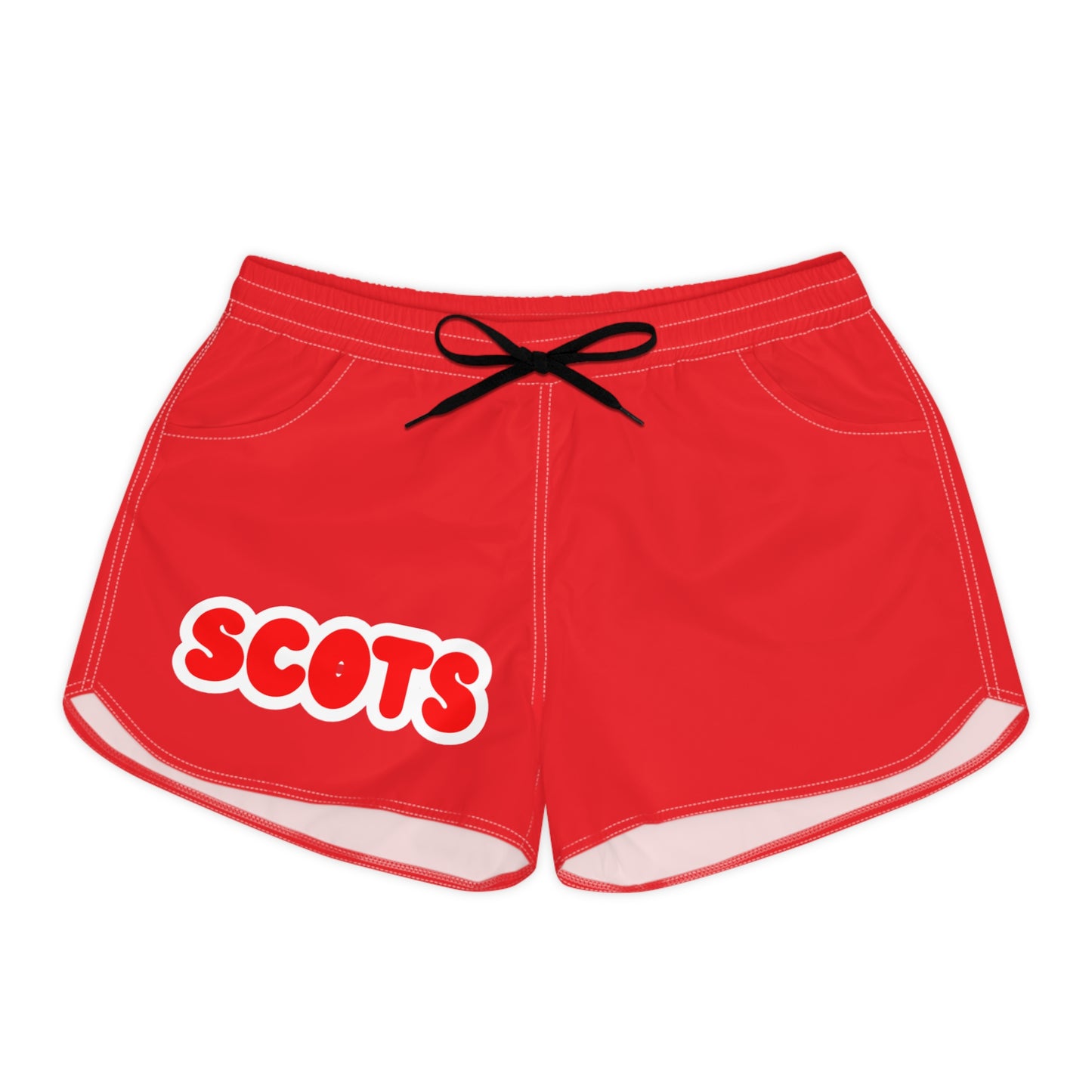 Saint Paul Highland Park Scots Women's Red Casual Shorts