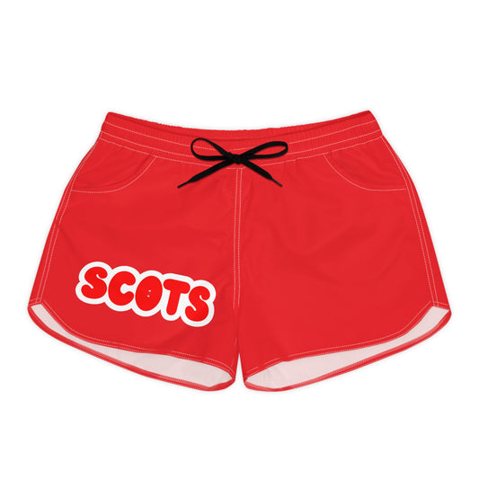 Saint Paul Highland Park Scots Women's Red Casual Shorts