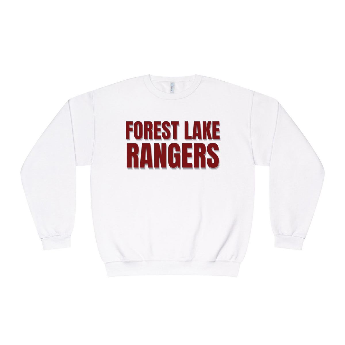 Forest Lake Rangers Crewneck Sweatshirt — School Spirit Pullover with FL Logo