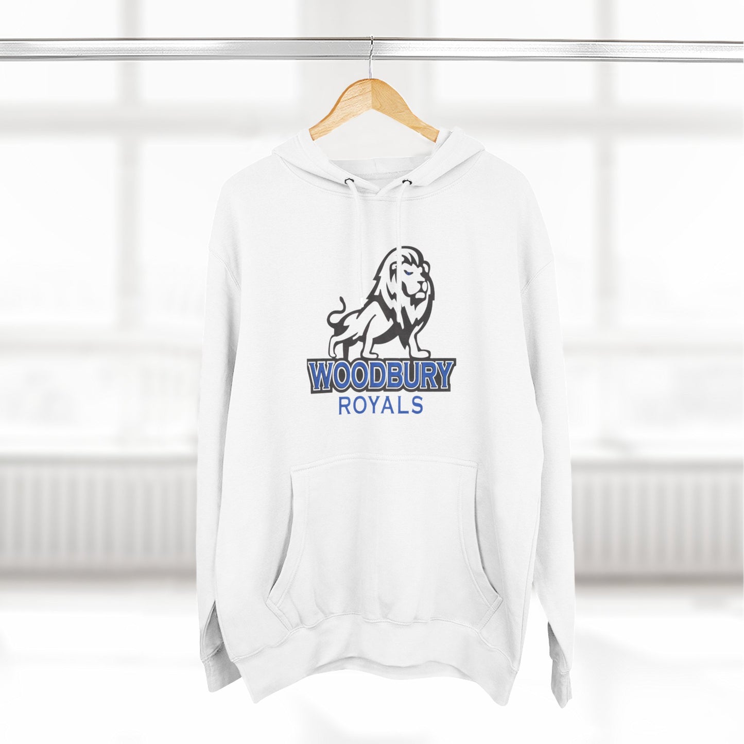 Woodbury Royals Three-Panel Fleece Hoodie