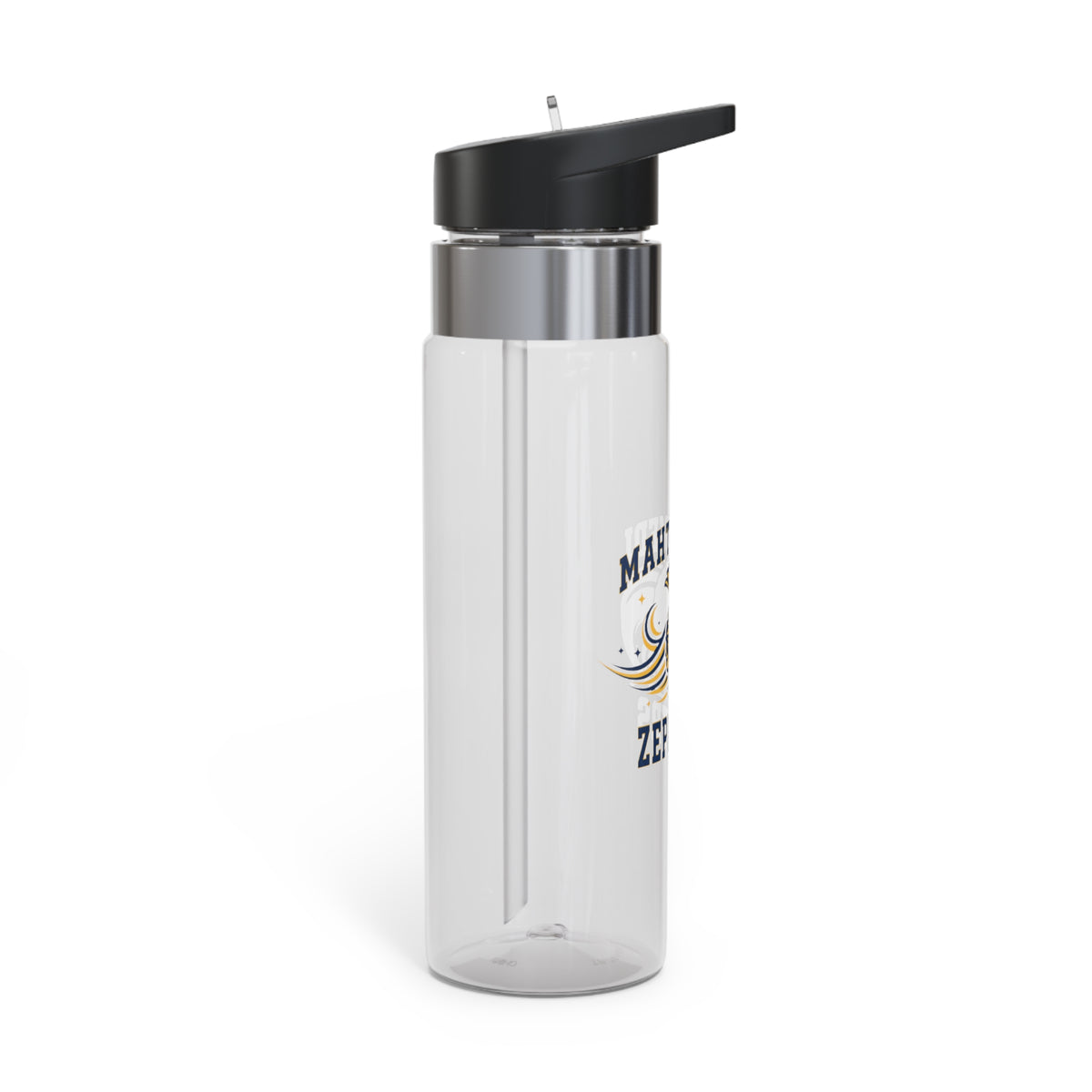 Mahtomedi Zephyrs 20oz Tritan Sport Bottle — Clear Athletic Water Bottle