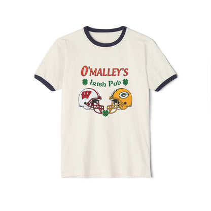 O'Malley's Irish Pub Football Rivalry Ringer Tee — 'The Final Final...just one more.'