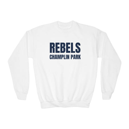 Youth Rebels Champlin Park Crewneck Sweatshirt Dark Text