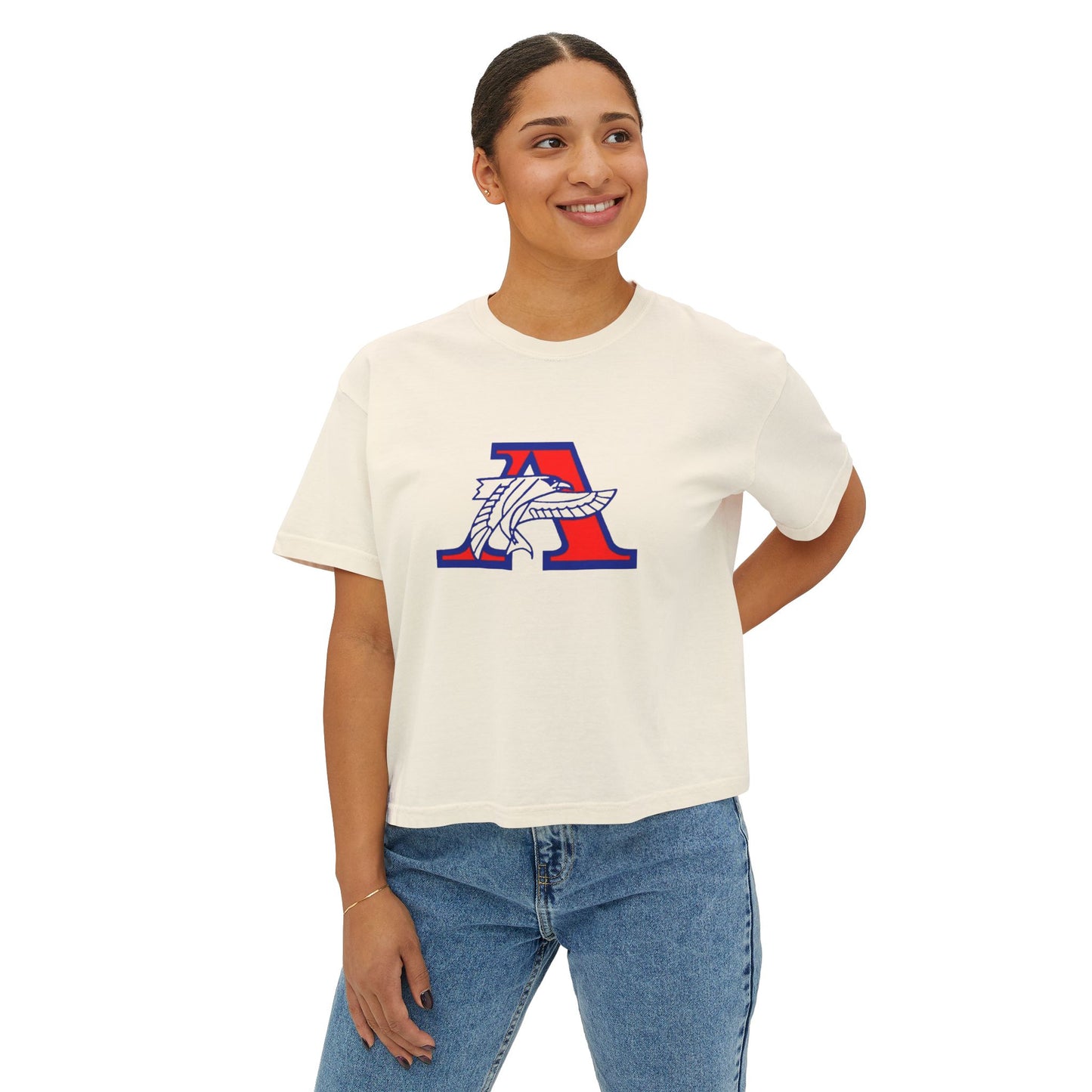 Robbinsdale Armstrong Falcons Trendy Women's Boxy Tee