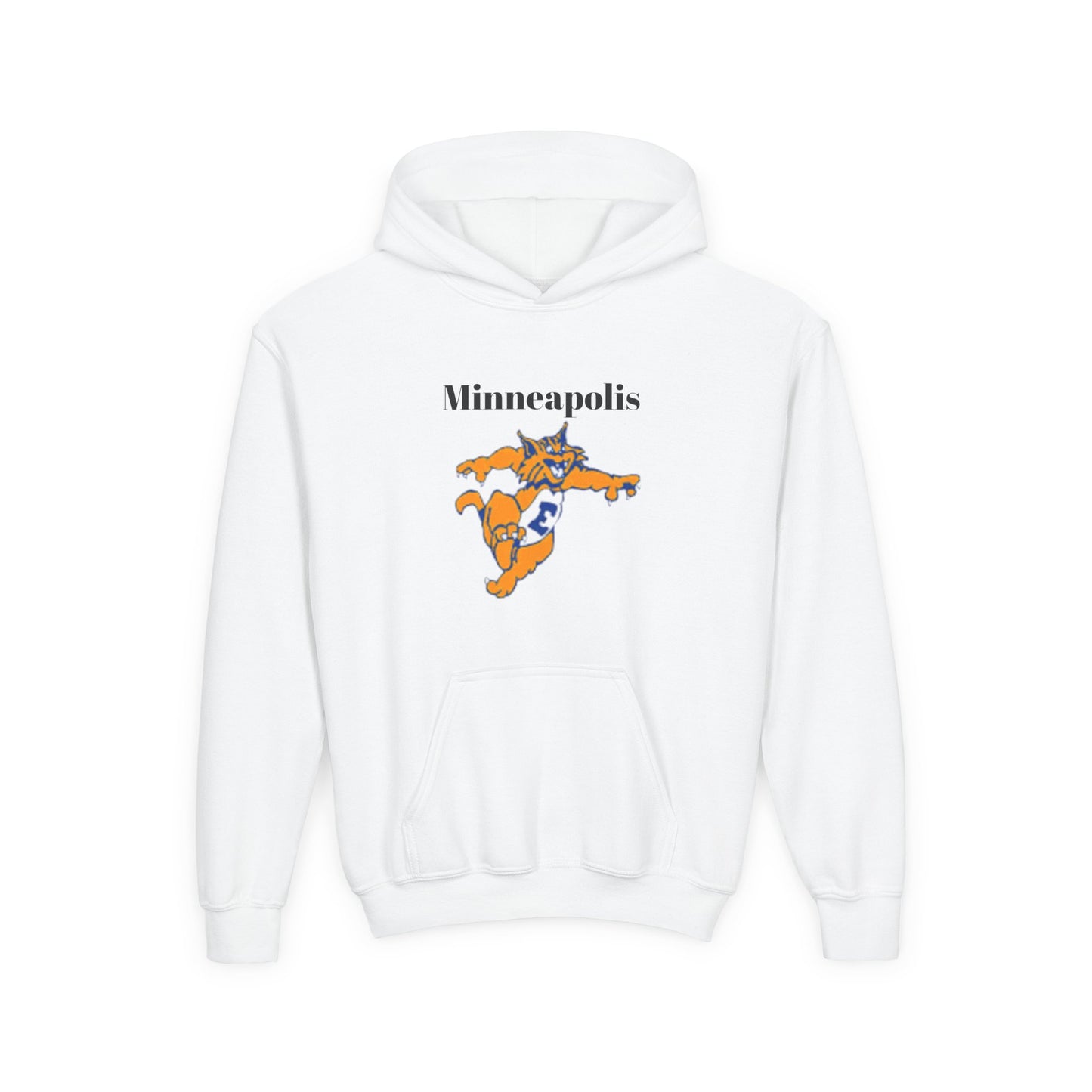 Minneapolis Edison Tommies Youth Hoodie - Fun Sports Design for Young Athletes