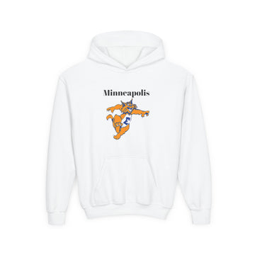 Minneapolis Edison Tommies Youth Hoodie - Fun Sports Design for Young Athletes