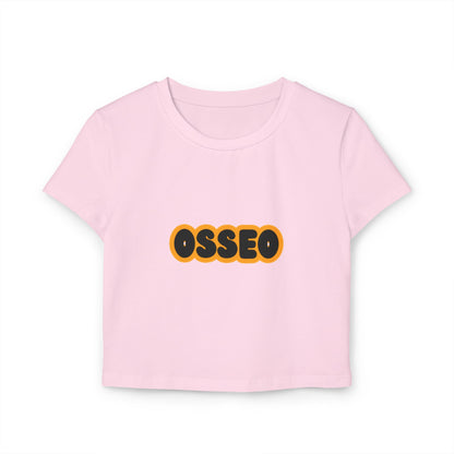 Osseo Orioles Women’s Baby Tee - Retro Graphic Top for Casual Vibes