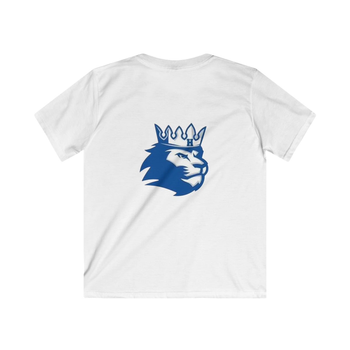 Hopkins Royals Kids T‑Shirt — Youth School Spirit Tee with Crowned Lion