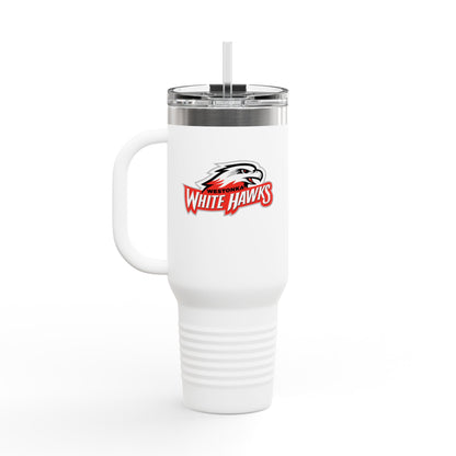 Mound Westonka White Hawks Insulated Travel Mug, 40oz