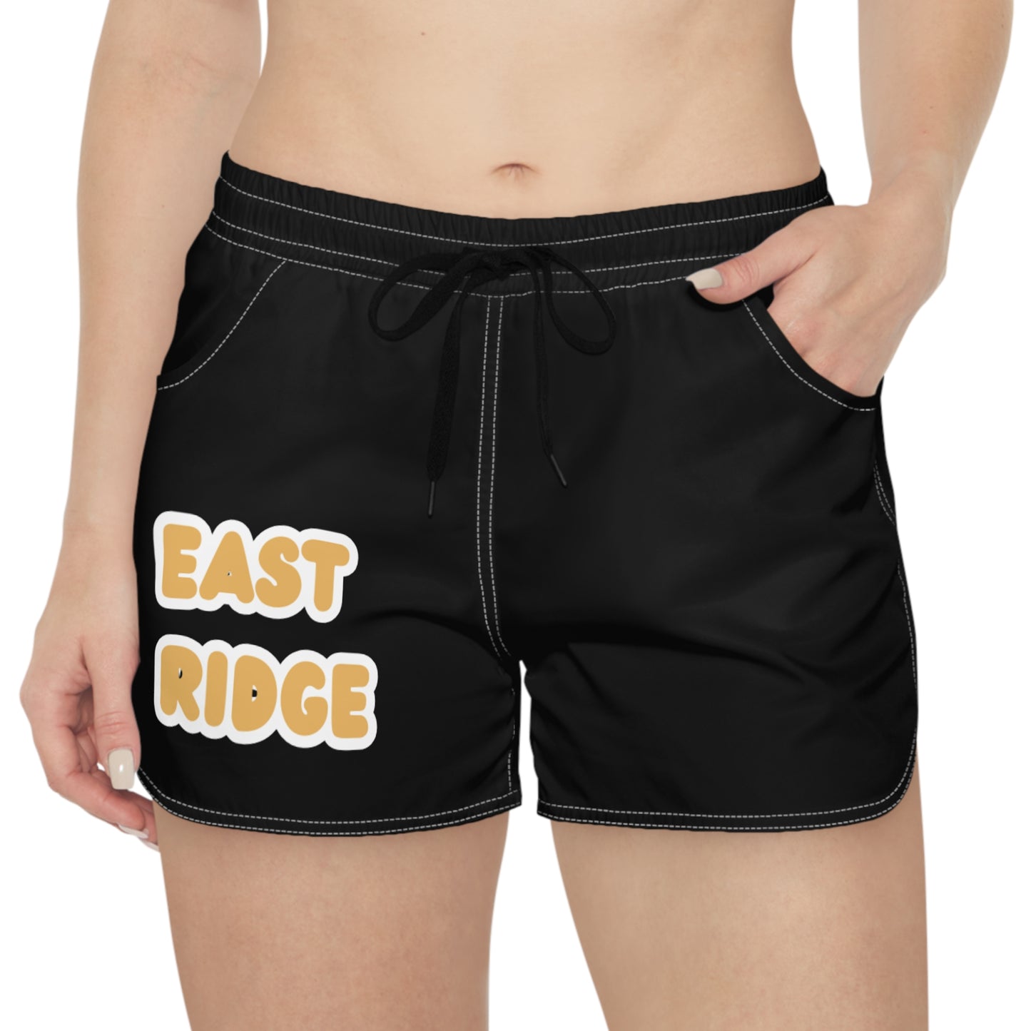 East Ridge Raptors Women's Casual Black Shorts