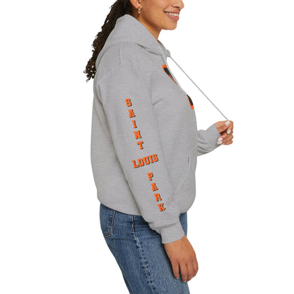 Saint Louis Park '0' Varsity Hoodie — Minimal Athletic Letterman Pullover
