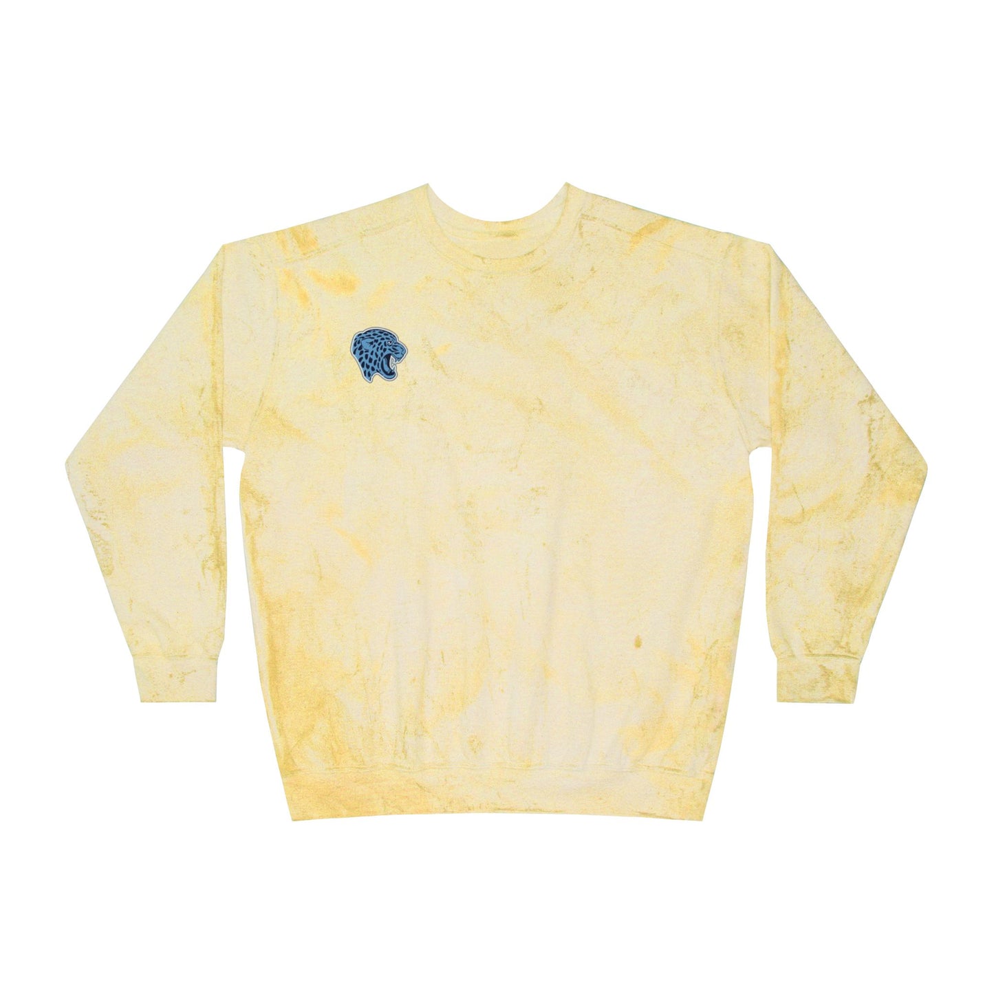 Bloomington Jefferson Jaguars Color Blast Crewneck Sweatshirt for a Vibrant Vibe, Unisex Tie-Dye Fashion