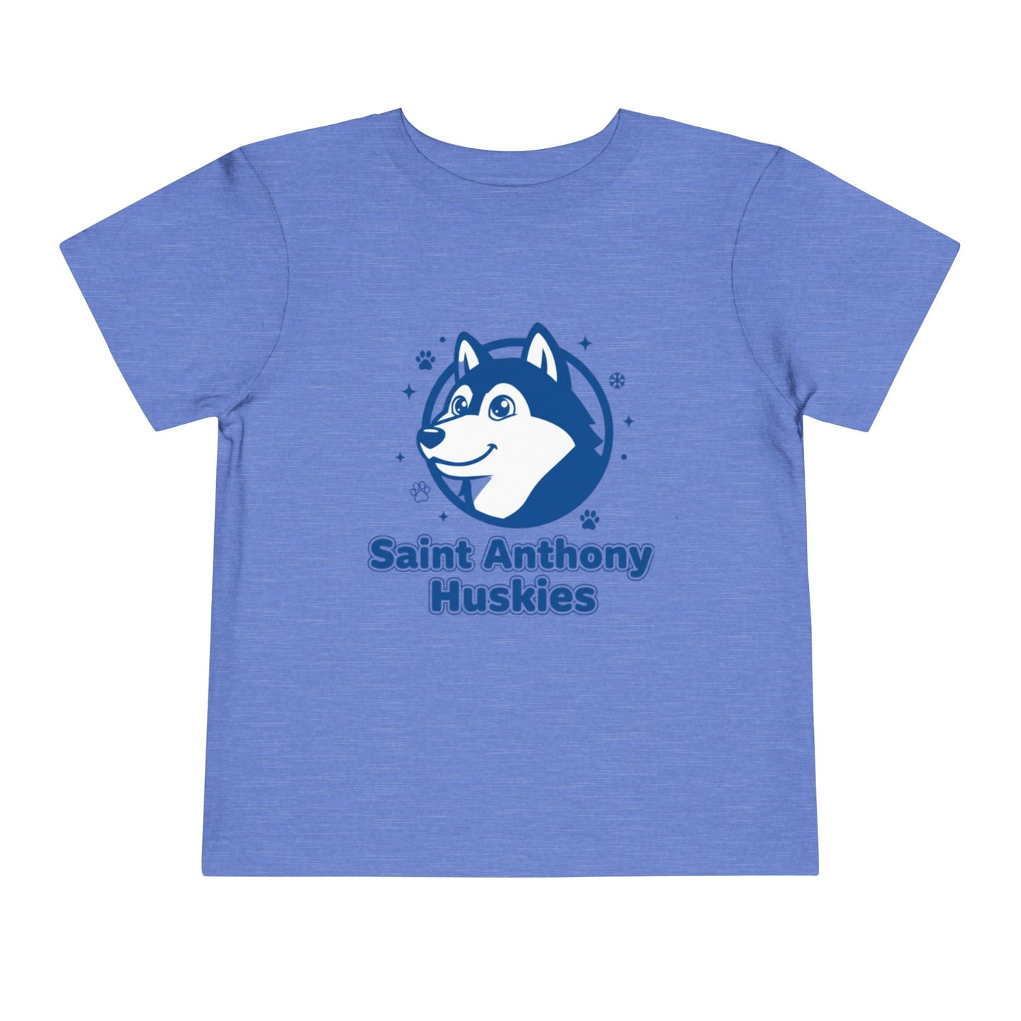 Saint Anthony Huskies Toddler Tee - Short Sleeve Shirt for Kids