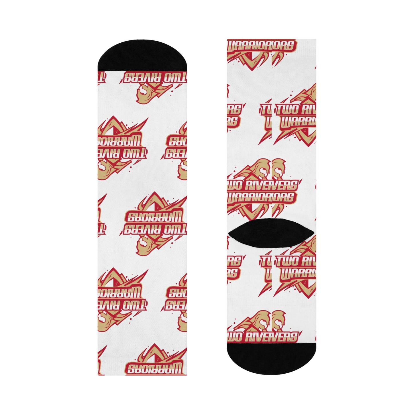 Two Rivers Warriors Cushioned Crew Socks - Team Spirit Sports Socks