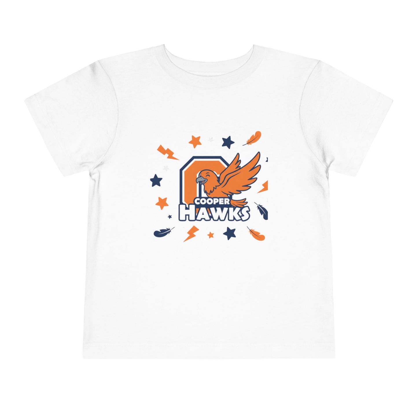 Robbinsdale Cooper Hawks Toddler Short Sleeve Tee – Playful & Sporty Shirt for Little Fans