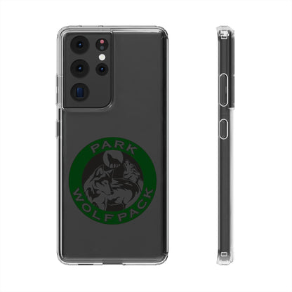 Custom Clear Phone Case - Park Wolfpack Design