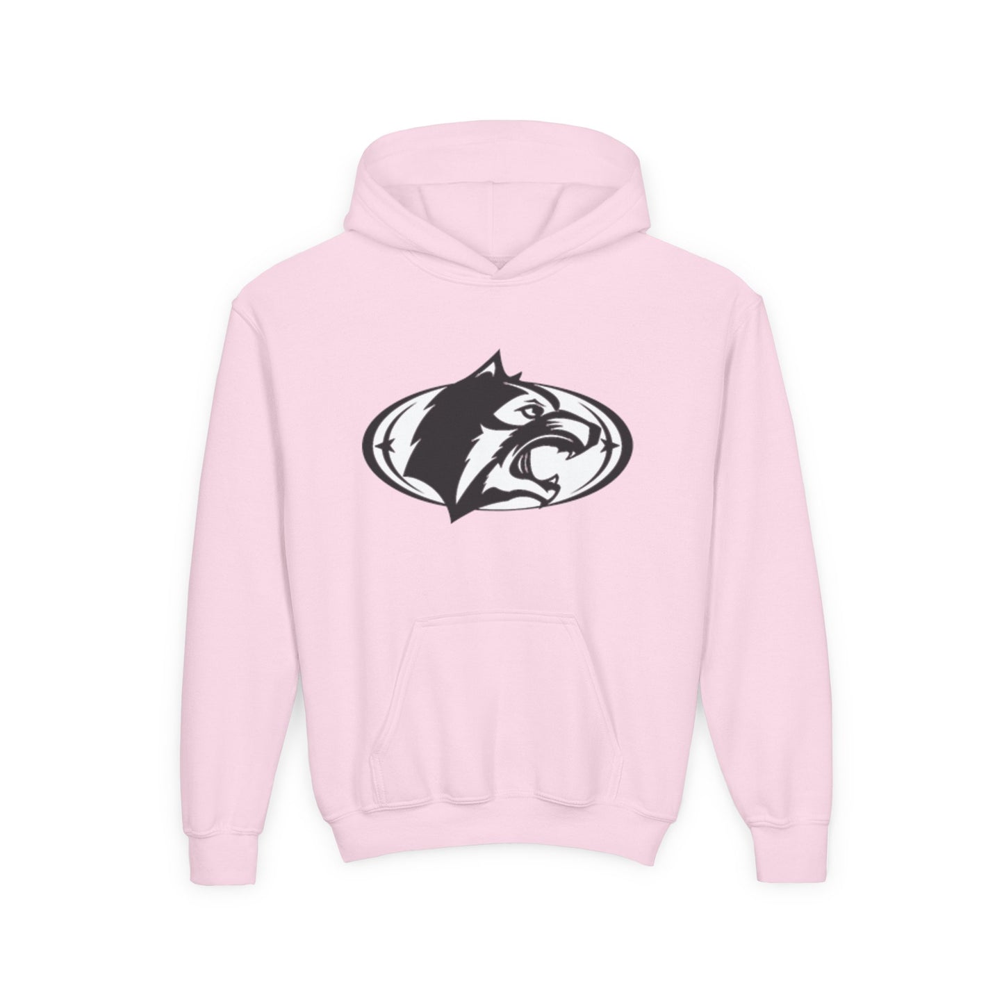 Youth Hoodie with Fierce Wildcat Design - Perfect for School and Sports Events