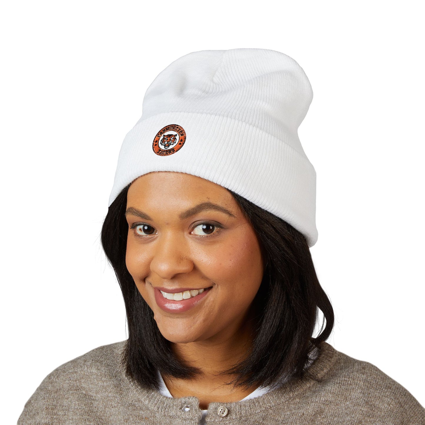 Farmington Tigers Cuffed Beanie Hat