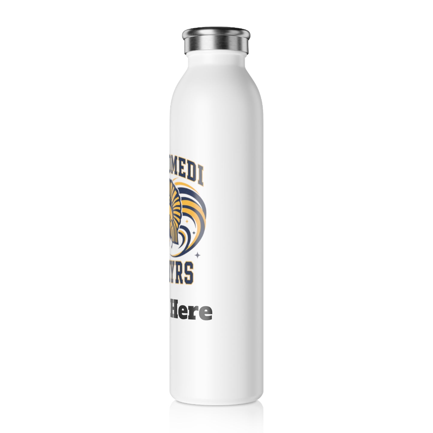 Mahtomedi Zephyrs Slim Water Bottle —  Stainless Insulated Bottle