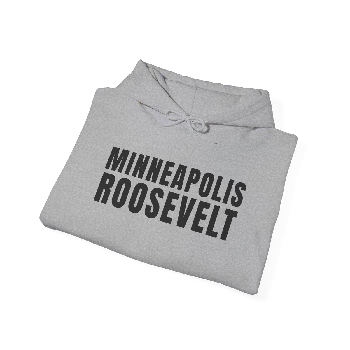 Minneapolis Roosevelt Ironman Hoodie — Classic School Logo Pullover