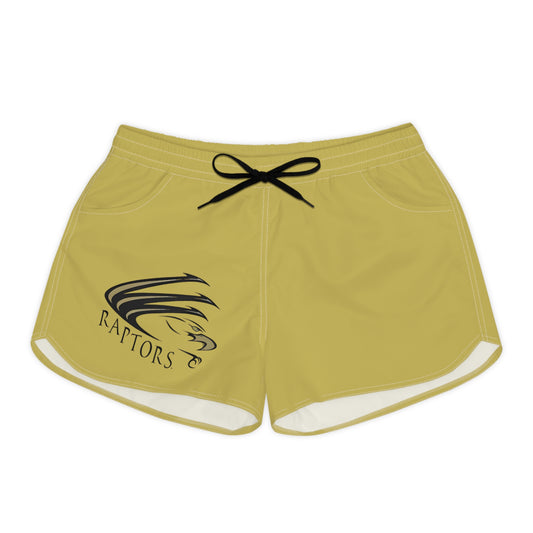East Ridge Raptors Women's Casual Gold Shorts