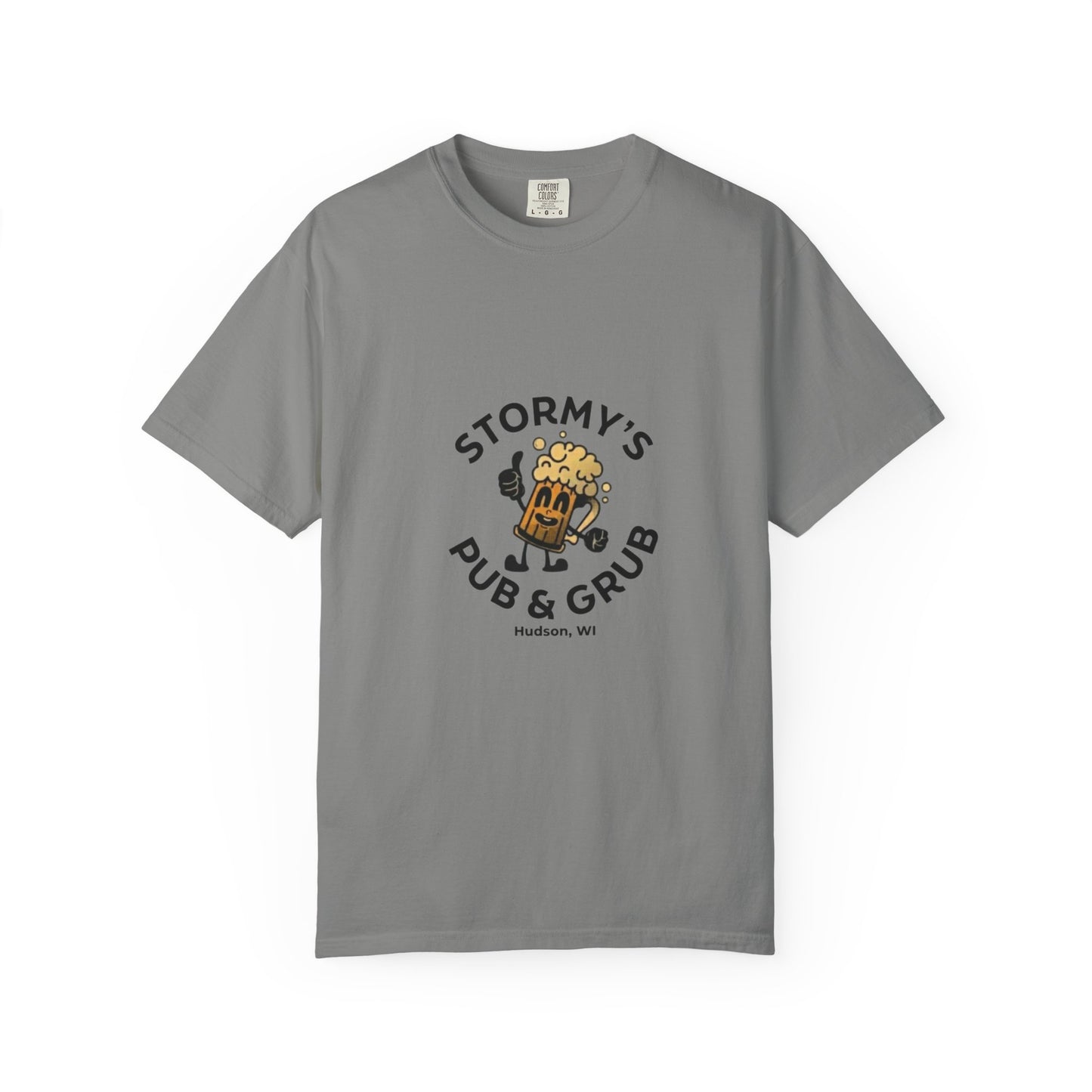 Pub & Grub T-Shirt — 'Stormy's Pub & Grub' Cheers Beer Logo Tee