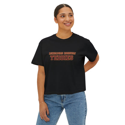 Minneapolis Roosevelt Cozy Women’s Boxy Tee - Perfect for Casual Outings