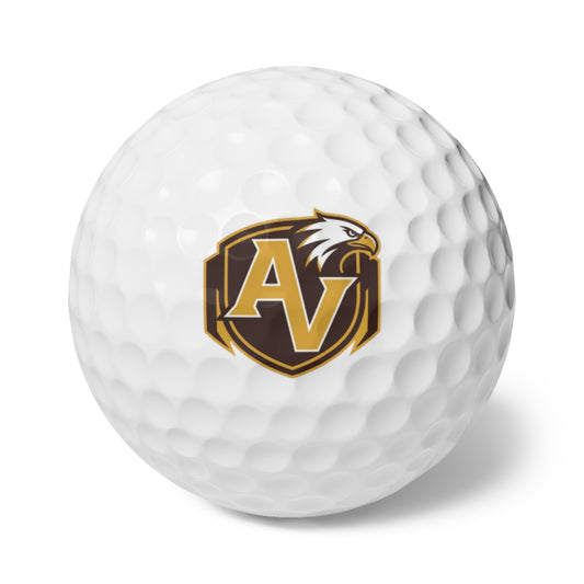 Apple Valley Eagles Golf Balls - 6 Pack