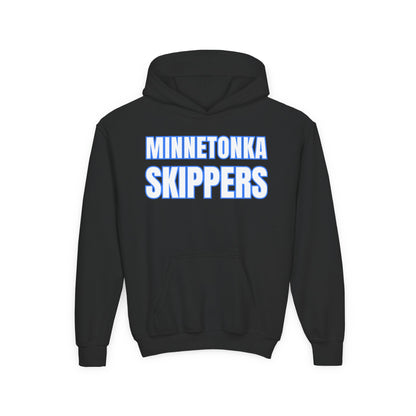 Minnetonka Skippers Youth Hoodie — Anchor Back Logo