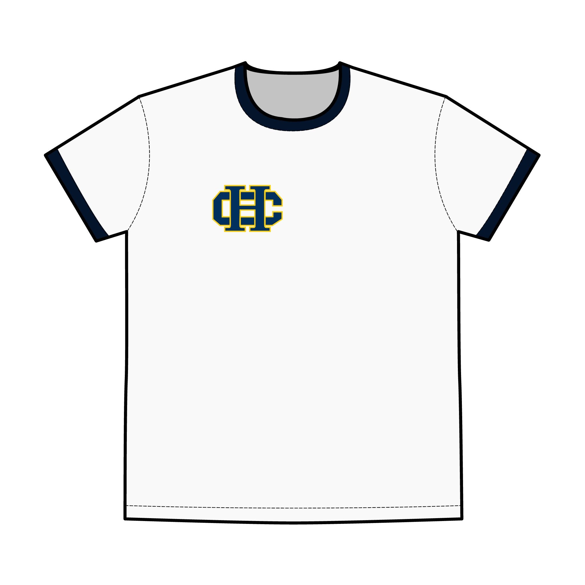 Columbia Heights Hylanders Men's Classic Ringer Tee - Casual Comfort with Vintage Vibe
