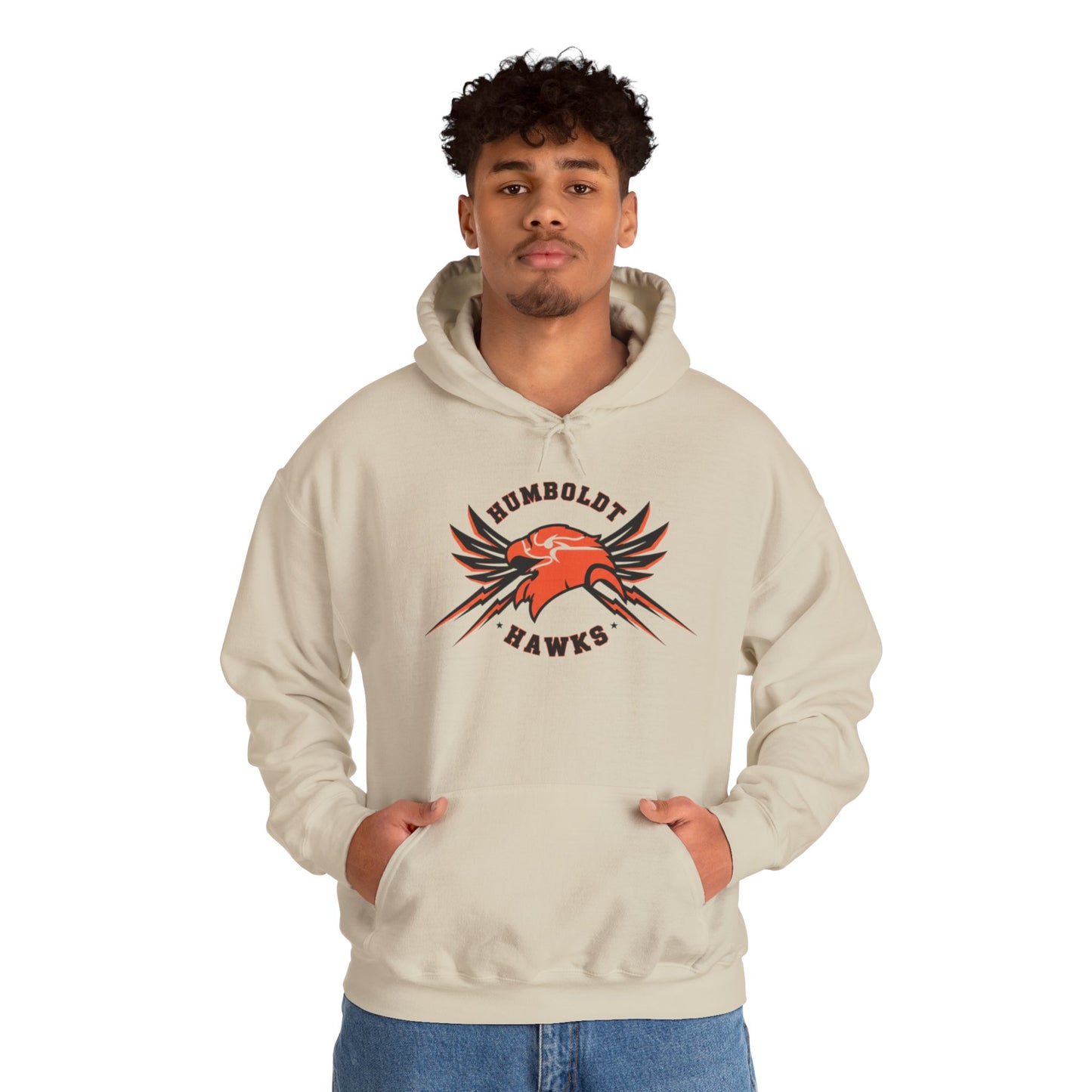 Saint Paul Humboldt Hawks Block Hoodie