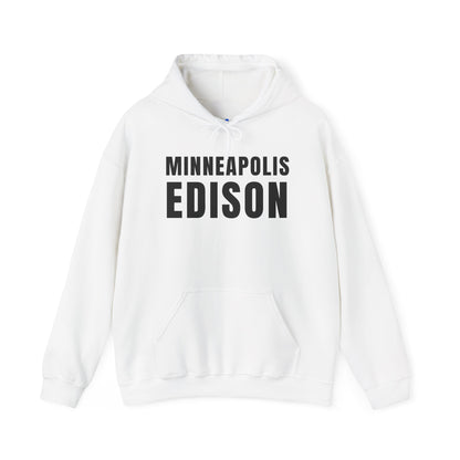 Minneapolis Edison Ironman Hoodie — Classic School Logo Pullover