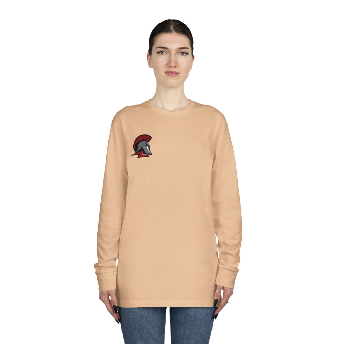 Richfield Spartans Casual Long Sleeve Crewneck Tee - Perfect for Everyday Wear