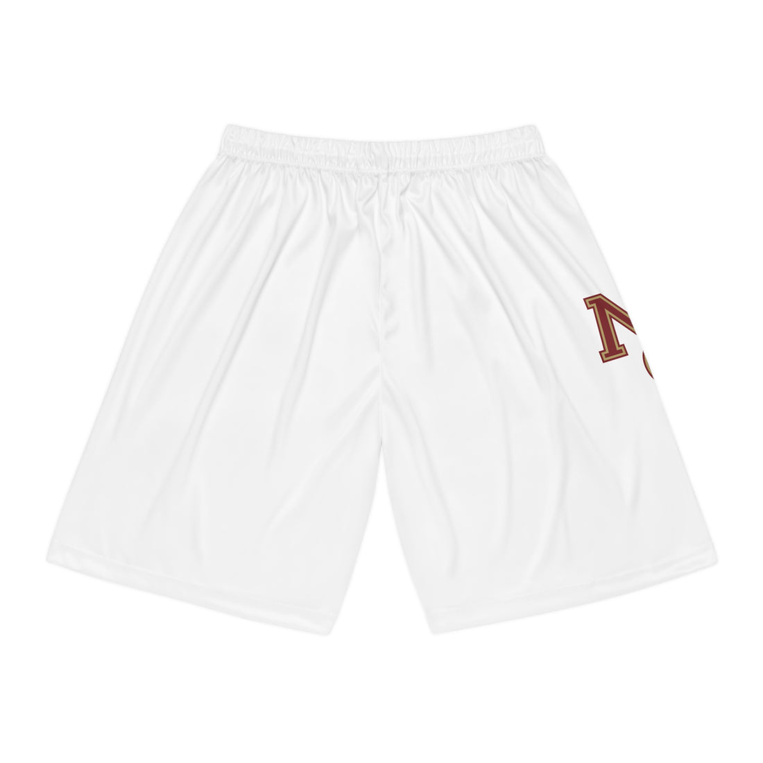 Maple Grove Crimson Stylish Basketball Shorts - Perfect for Sports Lovers