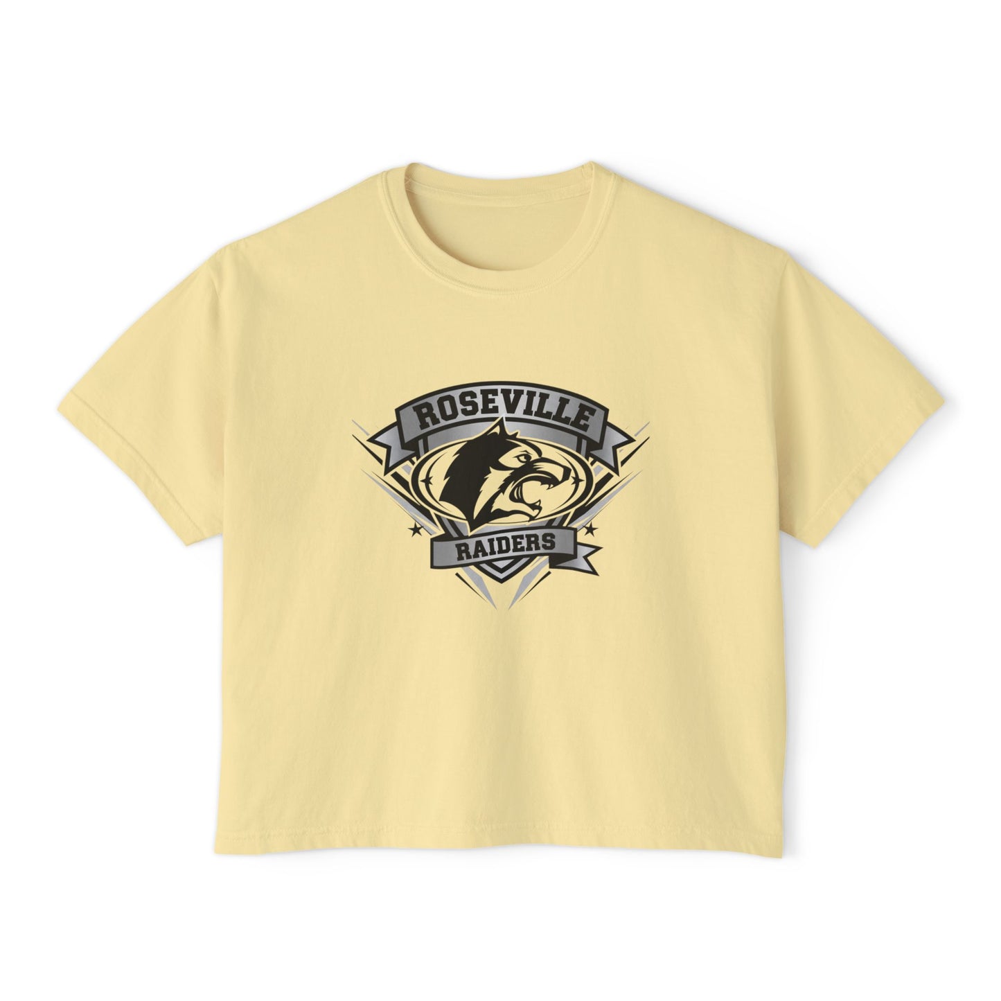 Roseville Raiders Casual Women's Boxy Tee