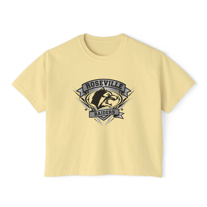 Roseville Raiders Casual Women's Boxy Tee