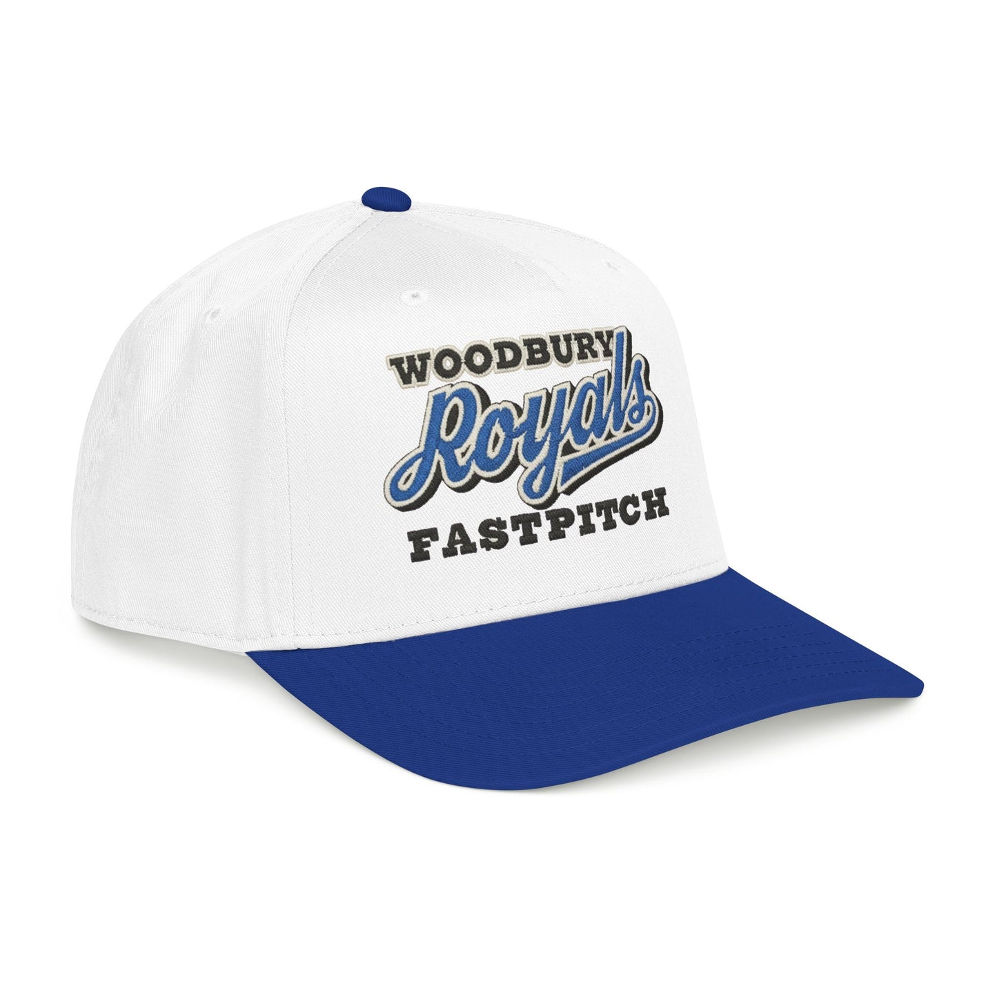 Woodbury Royals Fastpitch Mid-Profile Baseball Cap — Team Logo Snapback