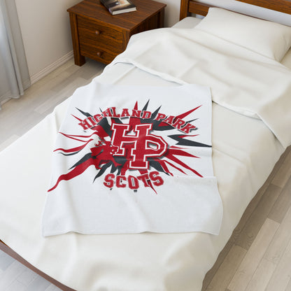 Saint Paul Highland Park Cozy Velveteen Plush Blanket