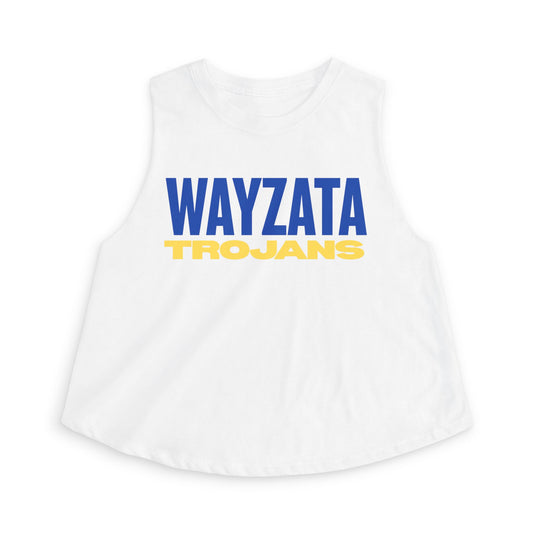 Copy of North Polars Crop Top — Retro Script Athletic Women's Tank