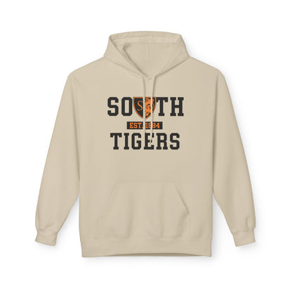 Minneapolis South Tigers Hoodie — Vintage Collegiate Tiger Logo Pullover
