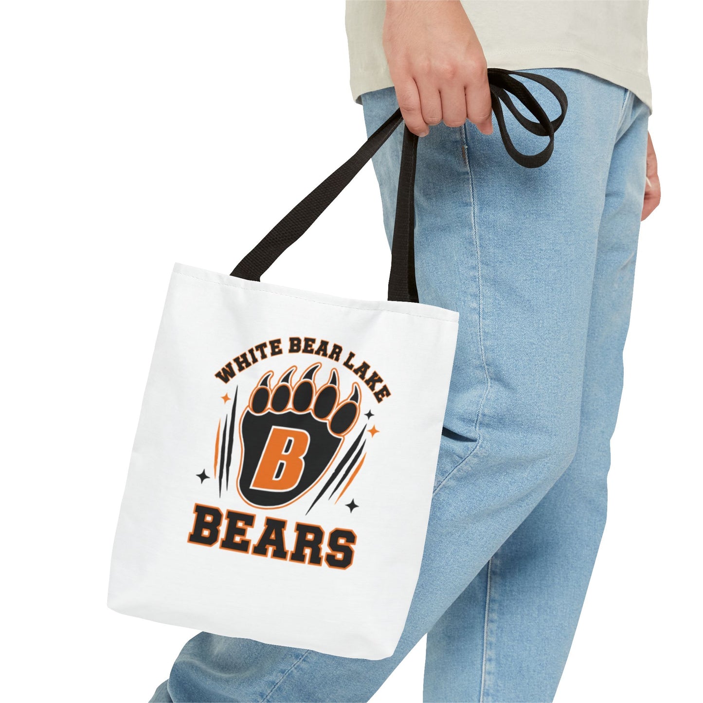 White Bear Bears Tote Bag