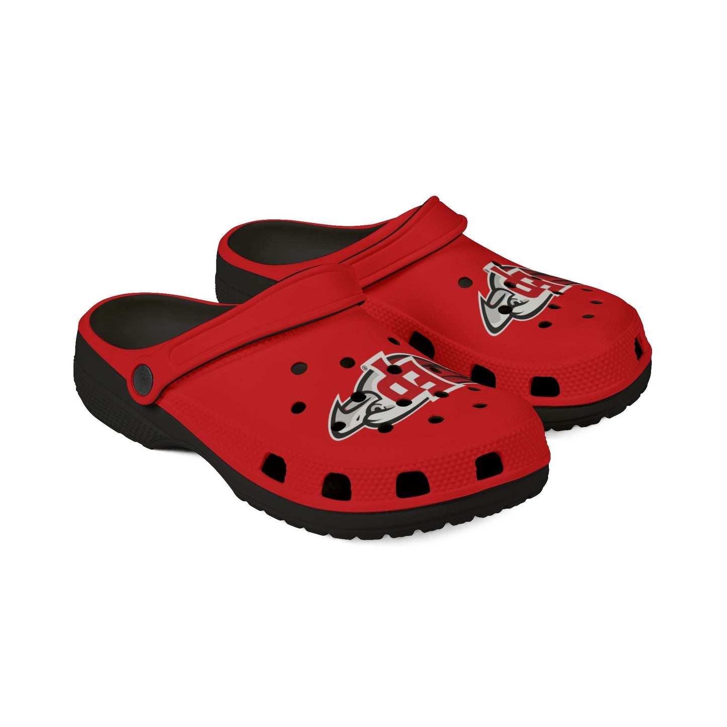 Eden Prairie Eagles Red Stylish EVA Foam Rubber Clogs
