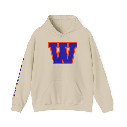 Minneapolis Washburn "W' Hoodie - Sleeve Lettering Pullover
