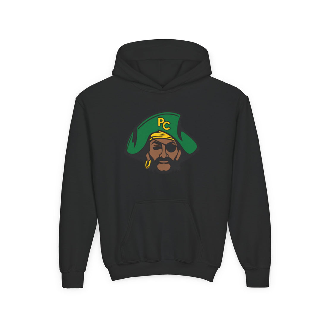 Youth Park Center Pirates Hoodie - Cozy Heavy Blend Sweatshirt for Kids