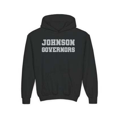Saint Paul Johnson Youth Heavy Blend Hooded Sweatshirt - Governors Design